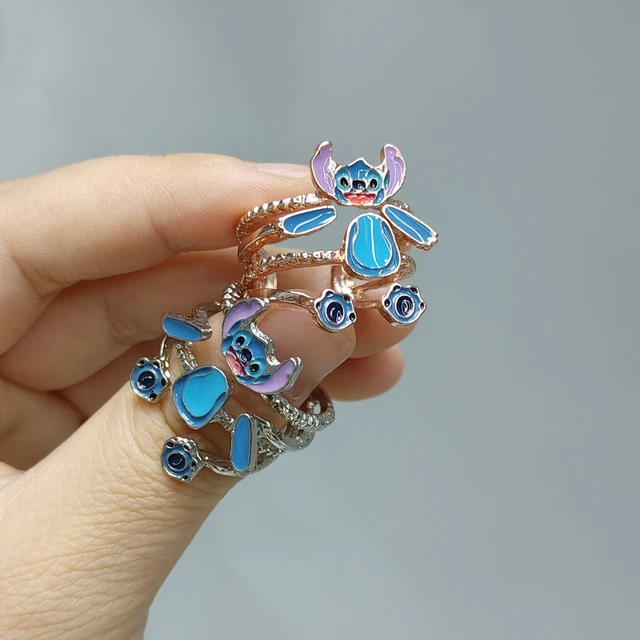 Stitch ring.  Disney jewelry, Engagement rings, Stitch jewelry