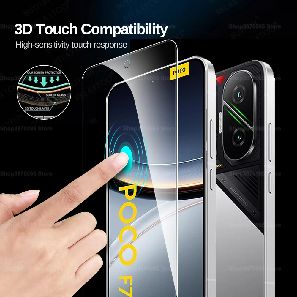 4-Pack Premium Screen Protector Tempered Glass