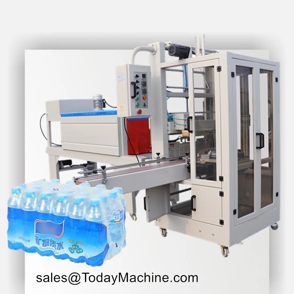 

Automatic 20 Packs Sleeve Shrinking Machine PE Film Shrink Wrapper