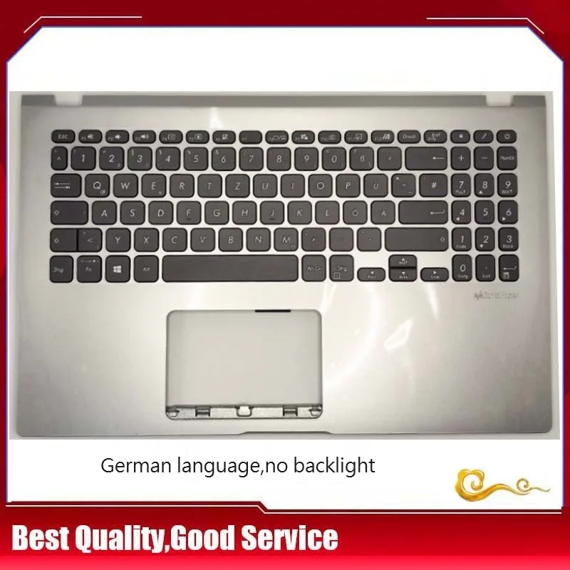 

Новая Оригинальная немецкая клавиатура для Asus X509 X509DL FL8700D Y5200F X509DJ M509 без подсветки, серебристая