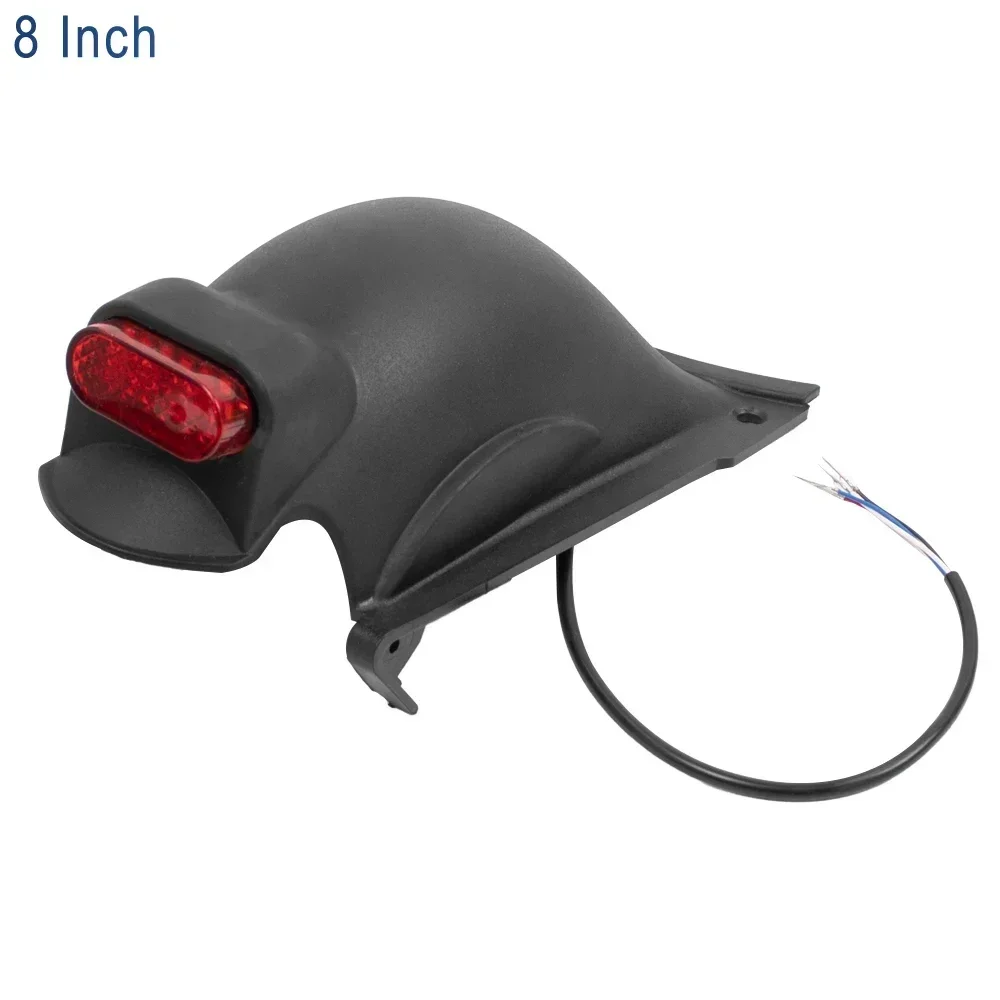 Vorder- und Hinterrad-Schutzblech mit LED-Bremslicht-Baugruppe für 8" 10" Elektroroller Anti-Spritz-Zubehör – Detail 15