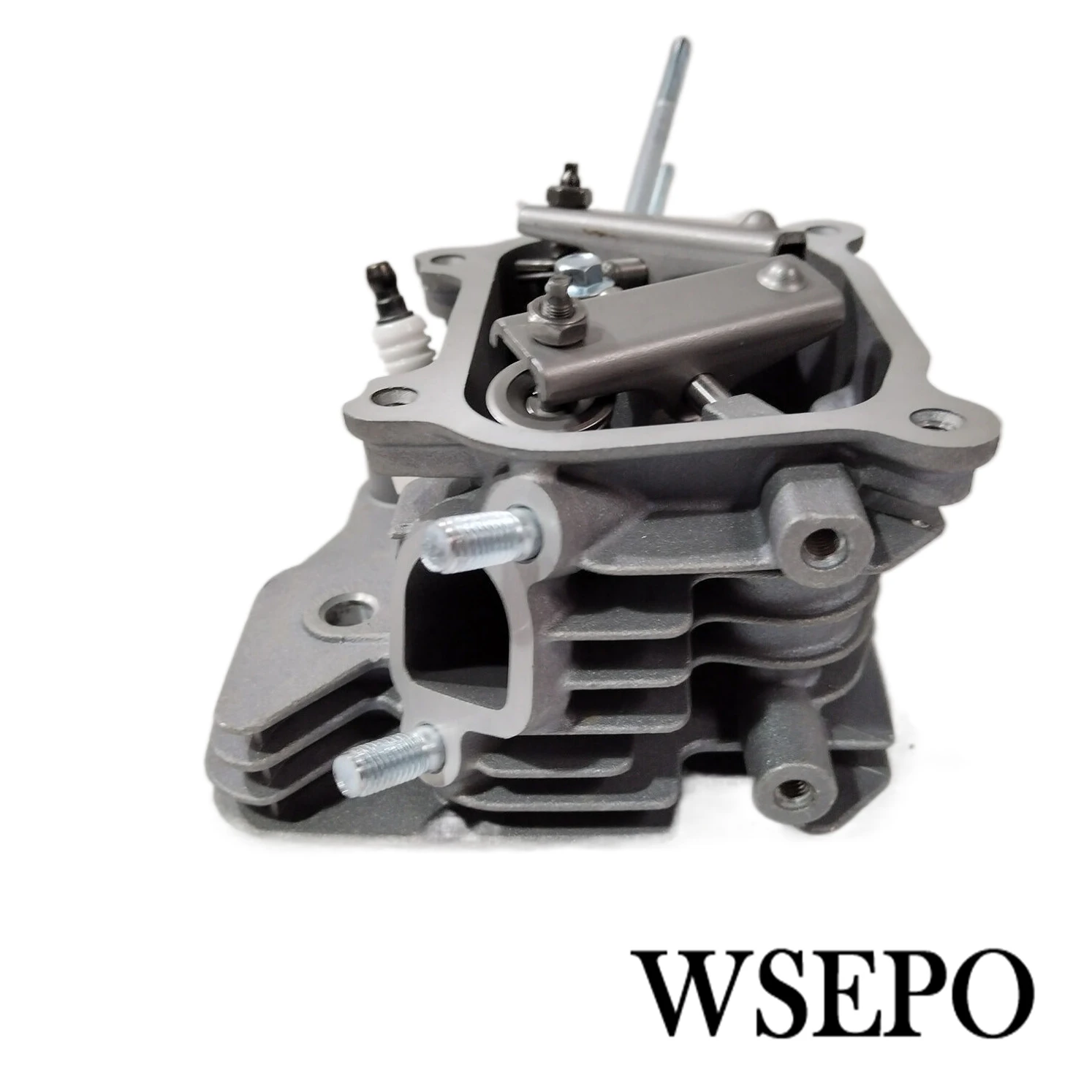 エンジンヘッド アルミ製 2バルブ S9be373bbe29f4c89a7ea70fe01e25