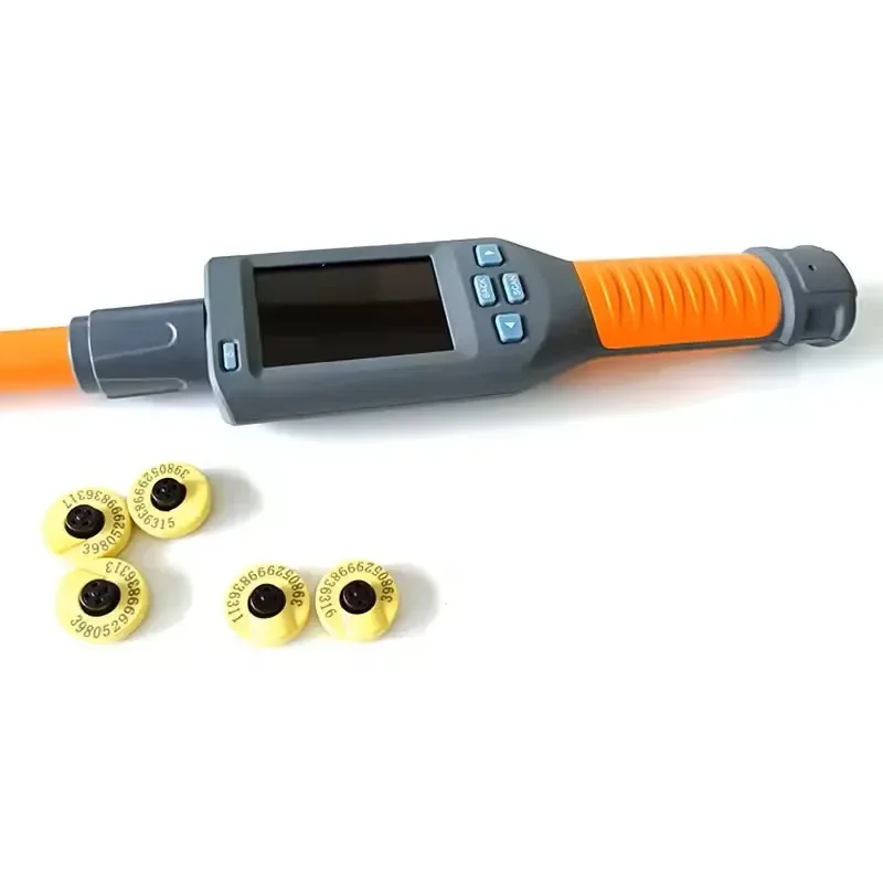ECO-S01 핸드헬드 스틱 리더 블루투스 USB 인터페이스 1D 2D 바코드 스캐닝 동물 사육용 광원 재고