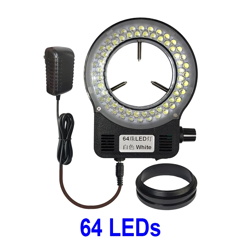 USB 144 RGB LED Ring Light Adjustable Illuminator Lamp Industry Monocular Trinocular Stereo Video Microscope Lens Camera,digital microscope,optical instruments,handheld microscope,microscope light,mini microscope,pocket microscope,microscope eyepiece
