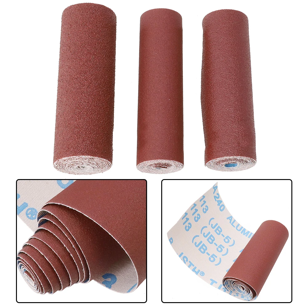 

Emery Cloth Roll Metalworking Roll Polishing Sandpaper Woodworking Furniture 3Roll 3.28ft Emery Cloth Easy To Use