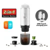 Portable Type-c Rechargeable Coffee Machine Hot/Cold Water Expresso Coffee Maker 2in1 Fit Capsule Ground for Outdoor Cafetiere 1