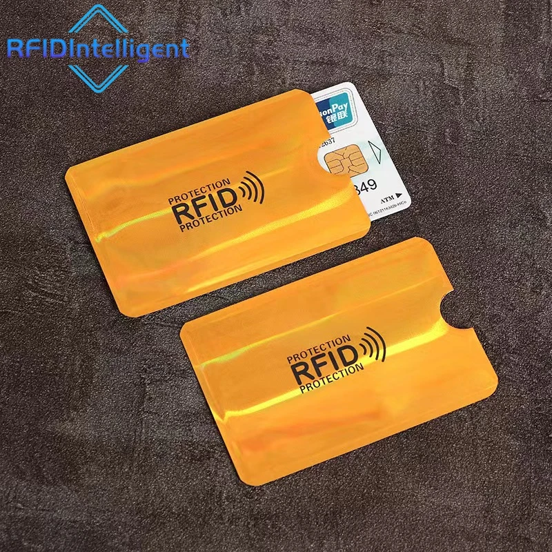 4 Protezioni Per Carte Di Credito RFID/NFC – Blocco Antifurto Contactless, Senza Batterie, Protegge Dati E Documenti