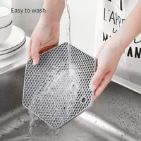 Silicone Pot Holders and Trivet mats Heat Resistant to 440°F to protect your table and countertop Non-Slip Kitchen Hot Pads 6