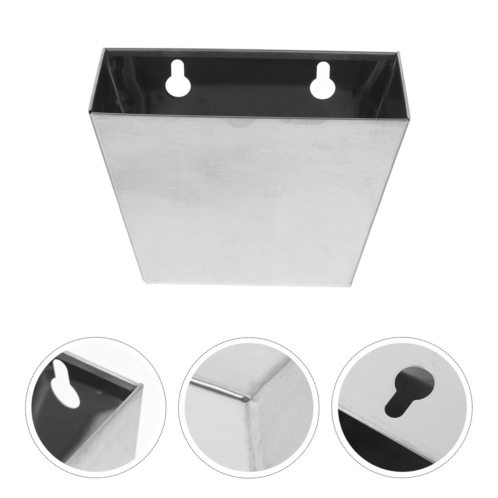 Storage Box Cap Catcher for Porch Bottle Opener Party Wall Mounted Stainless Steel Top Remover Patio Openers