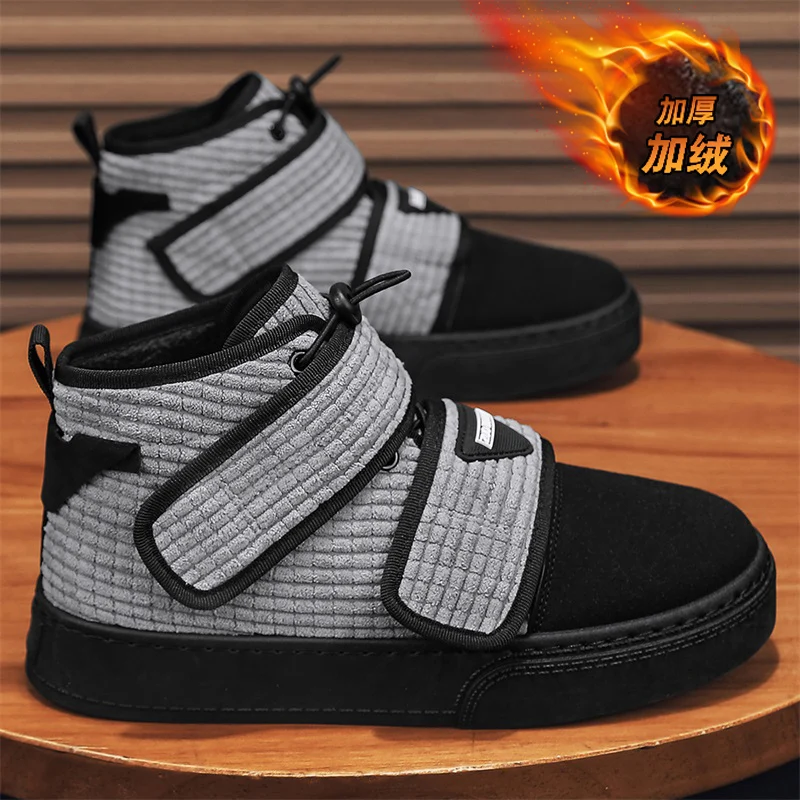 

Мужская обувь CYYTL зимние теплые меховые дизайнерские Роскошные уличные спортивные водонепроницаемые Удобные Модные ботильоны повседневные кроссовки