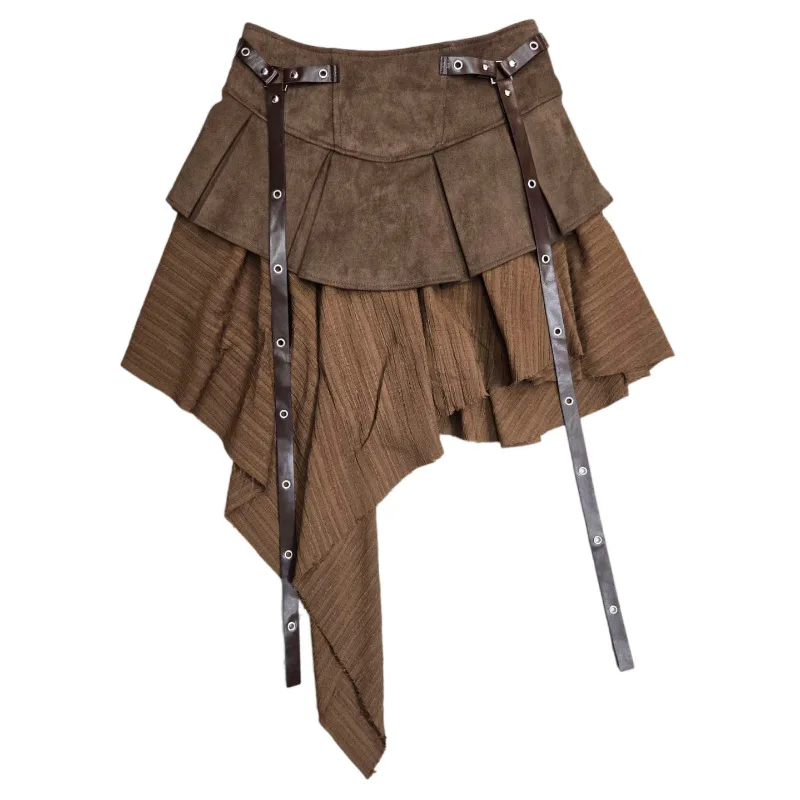 Women's Pleated A Line Skirt Image 1