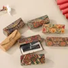 Portable With Mirror Lipstick Case Floral Mini Lipstick Box Chinese Style Cosmetic Case 3