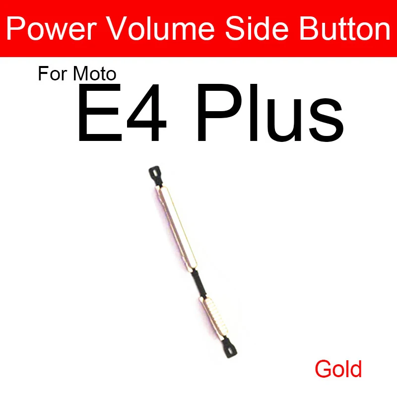 Power and Volume Button Replacement for Motorola Moto E Series