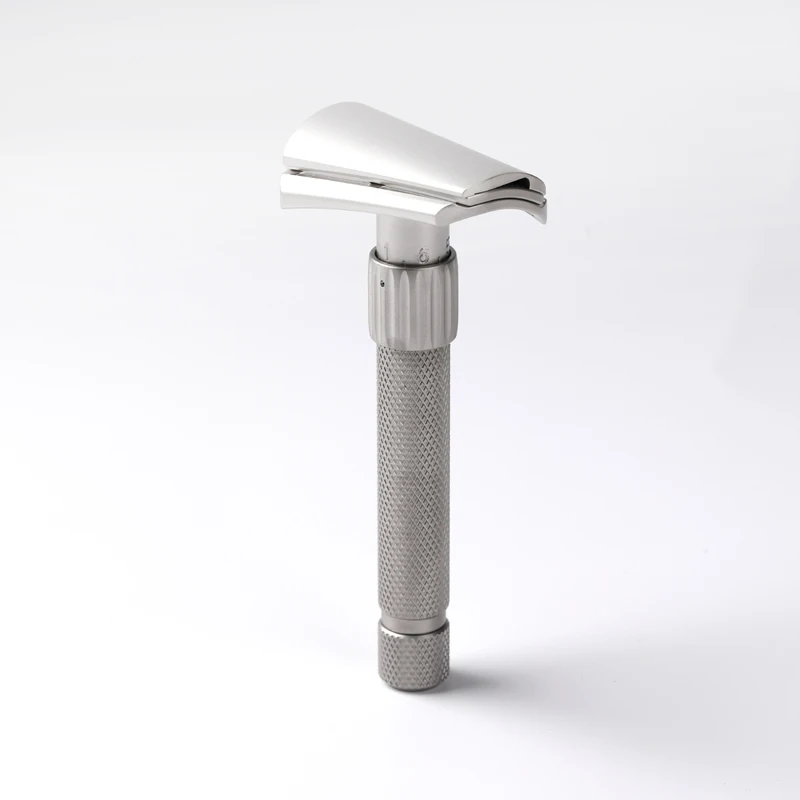 Yaqi Matte Version Torqx Stainless Steel Slant Adjustable Safety Razor