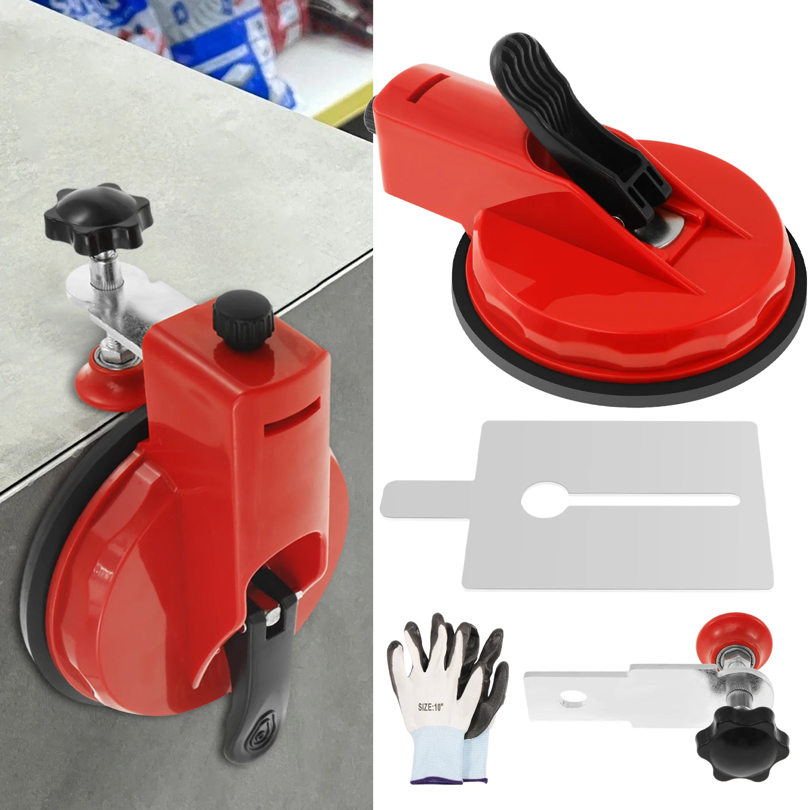 Stable Suction Cup Marble Leveling Splicer Versatile Ceramic Tile Tightening Tools Fit Solid Wall Tile Leveler for Wall Tiles