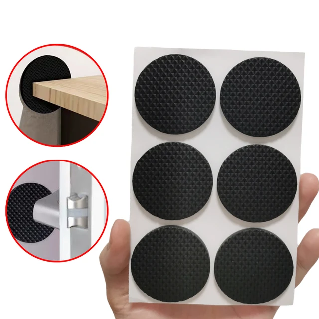 Coussinets en caoutchouc pour pieds de chaise, tapis antidérapant, amortisseur de pare-chocs, protection des pieds de Table auto-adhésive, matériel de protection du sol 6