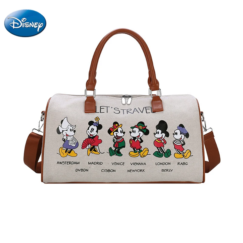 Disney Mickey Mouse Fashion Ladies Travel Tote Bag High Quality Unisex  Luggage Gym Bag for Man Women Trip Camping Large Capacity - AliExpress