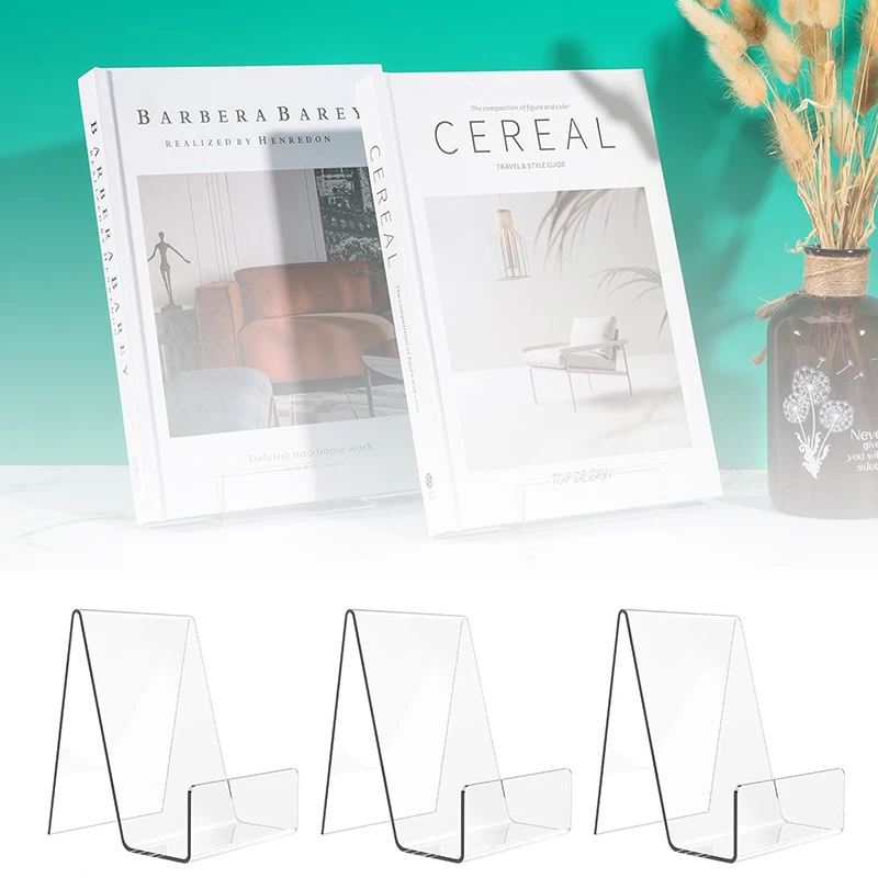 Comic Book Display Acrylic Book Display Holder Comic Book Frame Clear Laptop Stand Magazine Display Stand