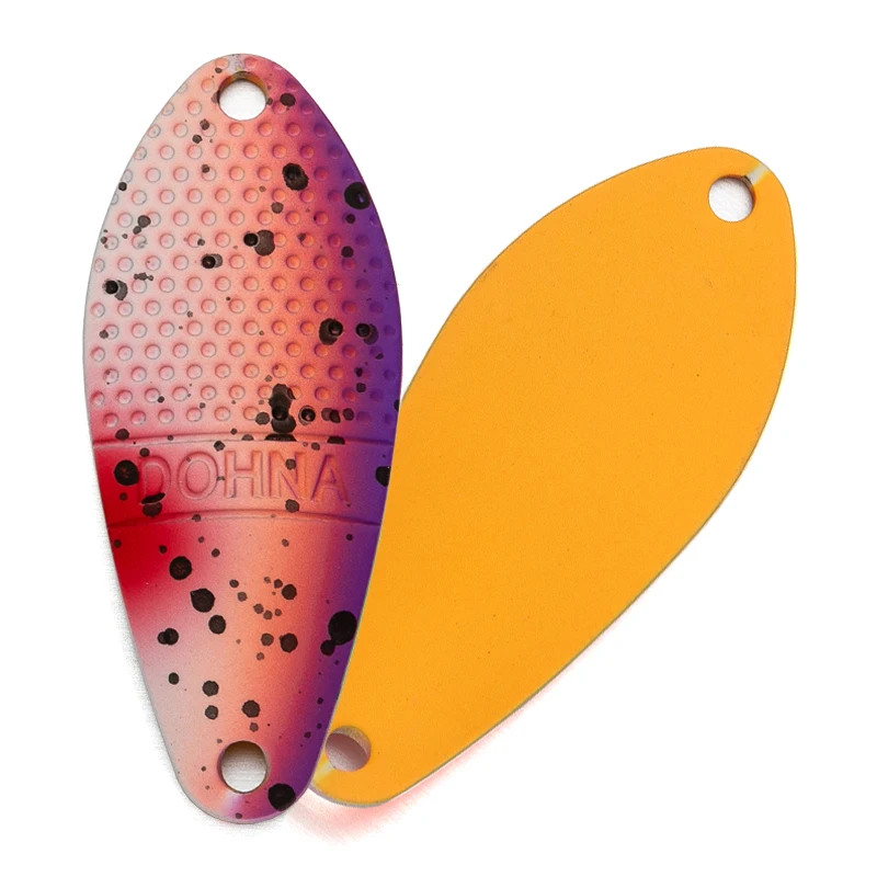Peche Leurre Pesca Dohna Löffel 3g 30mm Bunte Löffel Köder Kupfer Stream Metall Angeln Köder Swimbait Für Forelle kopf Barsch Lachs – Detail 26