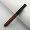 Sandalwood Mini Pocket Wood Fountain Pen Exquisite Smooth Writing Business Signature Pen High-end Black Nib 5