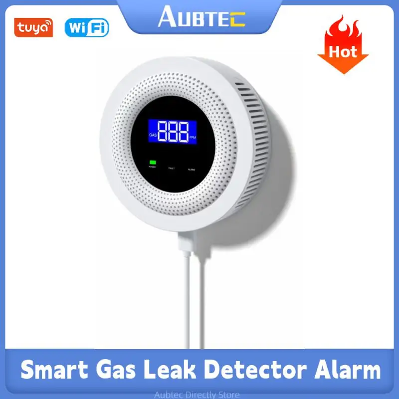 WiFi Tuya Smart Gas Leak Detector Combustible GAS LPG Leakag Sensor