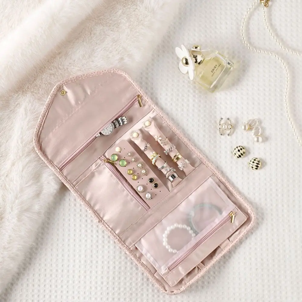 

Органайзер для ожерелий, органайзер для ювелирных изделий, контейнер для сережек, эстетическое украшение, дисплей, Женский деликатный браслет, сумка-клатч