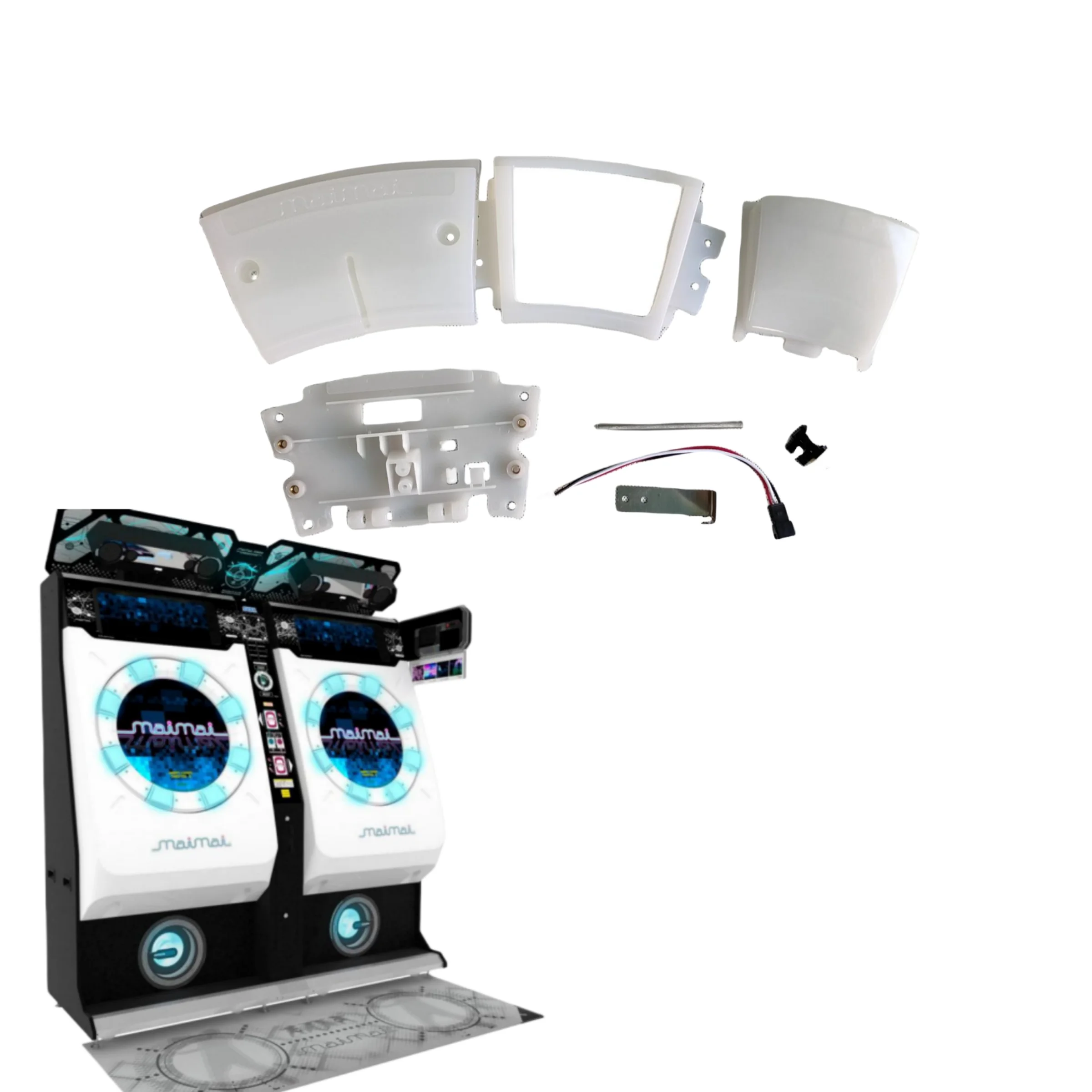 Indoor Shopping Mall Amusement Center Coin Operated Arcade Games Simulator Music Dance Game Machine Accessories