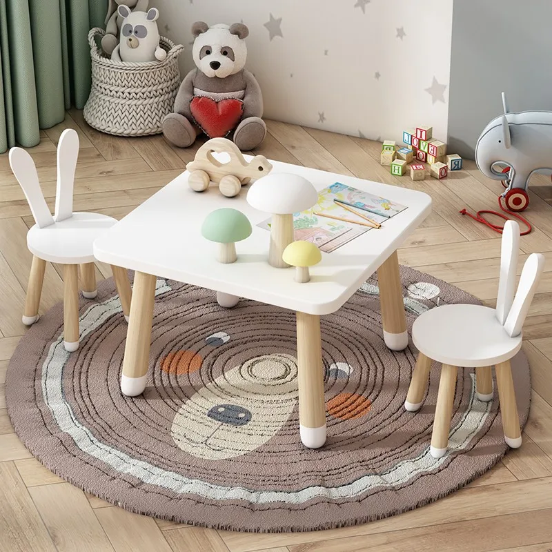 Children Study Desk Student Kids School Supplies Set Table Classroom Tables Child Elementary Bureau Enfant Chair Furniture Room