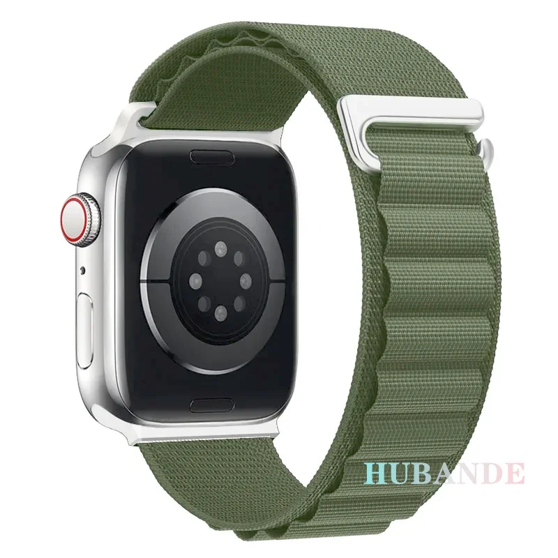 Alpine Loop Nylon Strap for Apple Watch - Vibrant and Durable Design
