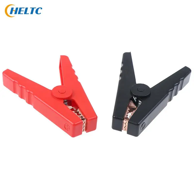 1/2/5pc 9styles 100a Electrical Crocodile Alligator Car Battery Micro Insulated Clips Clamps Connector 90mm For Electric Project alligator clips test clip electrical clamp