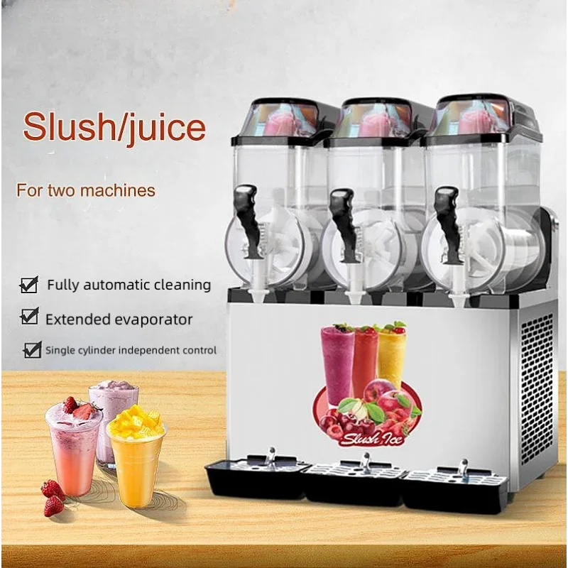 Commerical Slushy Machine Tabletop Commercial Cold Frozen Slush Making Mixing Beverage Vending Filling Processing Machine