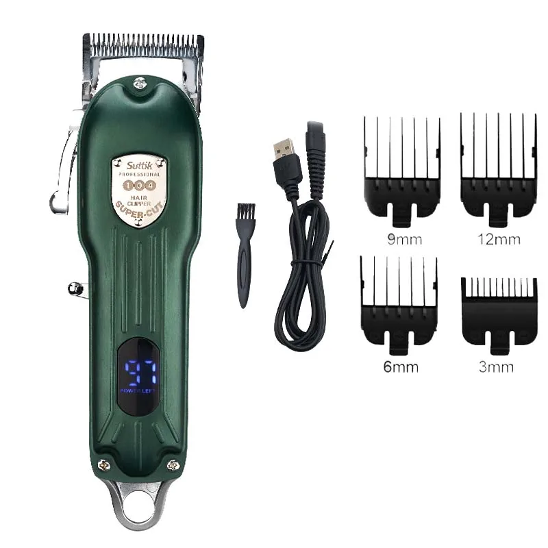 

Professional Hair Clipper Adjustable Electric Hair Clipper Men's Electric Powerful Beard Rechargeable Hair Clipper