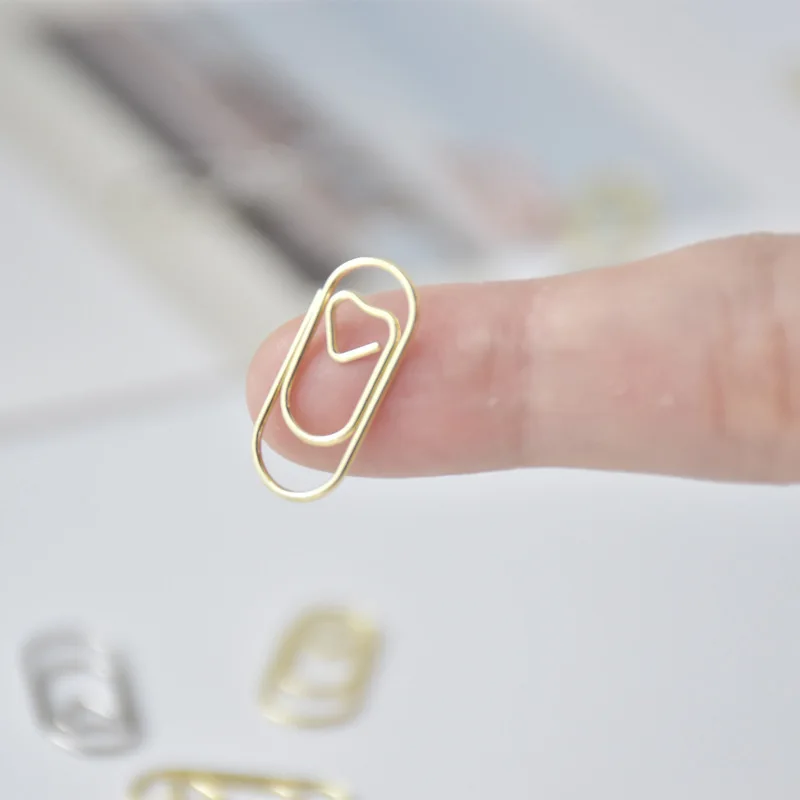 Рисунок 5 - зажимы для бумаги в форме серд