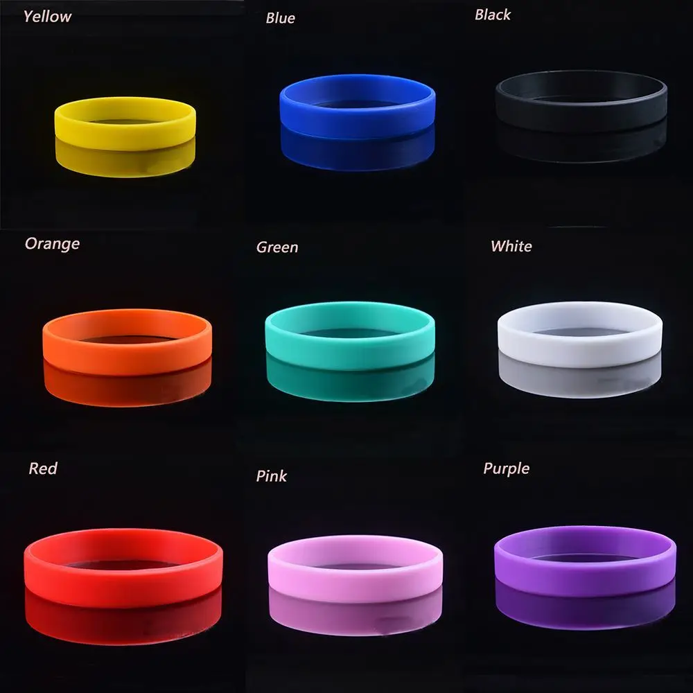 

Multicolor Bracelets Fashion Sports Colorful Hand Ring Basketball Silicone Wristband Bracelet