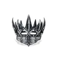 Silvery crown