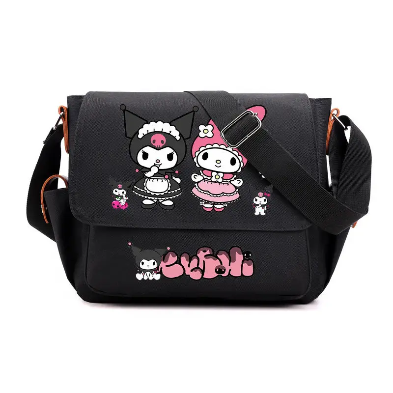 

Sweet My Melody Anime Kawaii Sanrio Ins Fashion Storage Shoulder Bag Cute Cartoon Kuromi Crossbody Bag Gifts for Girls