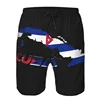 Cuban Flag 3d Print Cuba Swim Trunks Men Drawstring Quick Dry Street Beach Shorts Swimwear Bathing Suits Surf Board Shorts 5