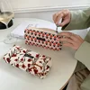 Women Corduroy Flower Cosmetic Bags Travel Brush Lipstick Storage Case Female Makeup School Stationery Pencil Cases 2