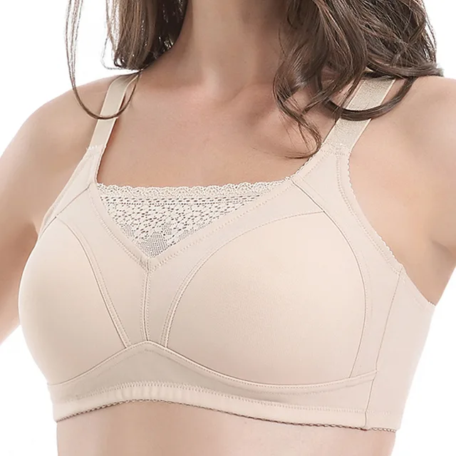 2209 Mastectomy bra, closed front pocket, cotton oversized intimate  underwear, suitable for female silicone insertserts after su - AliExpress