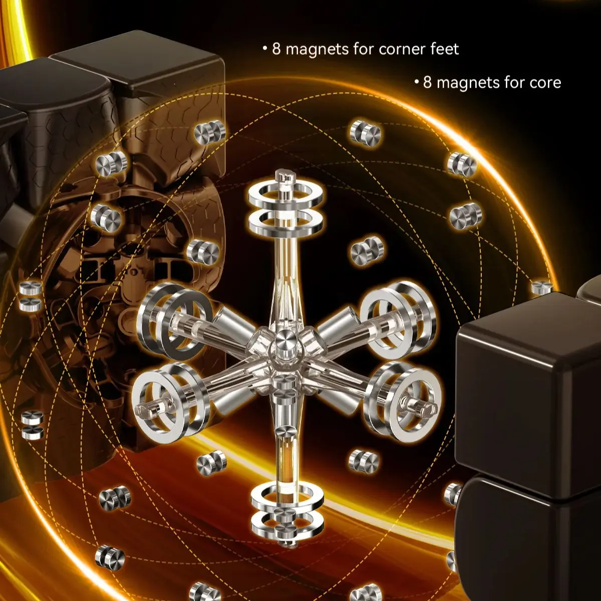 GAN15マグレブUV &ルービックス　スピードキューブ Amazon.com: GAN 15 Maglev Speed Cube 3x3, GAN Magnetic Cube