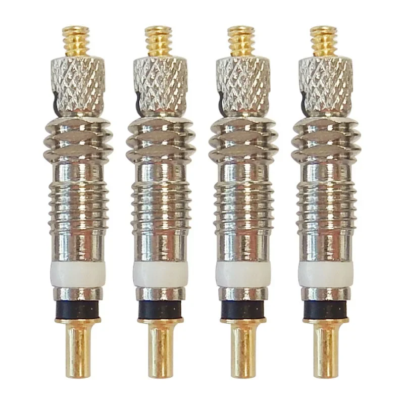 Bicycle Valve Core Remover Bicycle Valve Core Bicycle Valve Tool Bicycle Valve Replacement 6/12pcs Bicycle Removable Presta Valve Core CNC FV Bike Replacement Brass Tubeless Core Remover Tool for Road MTB Bike