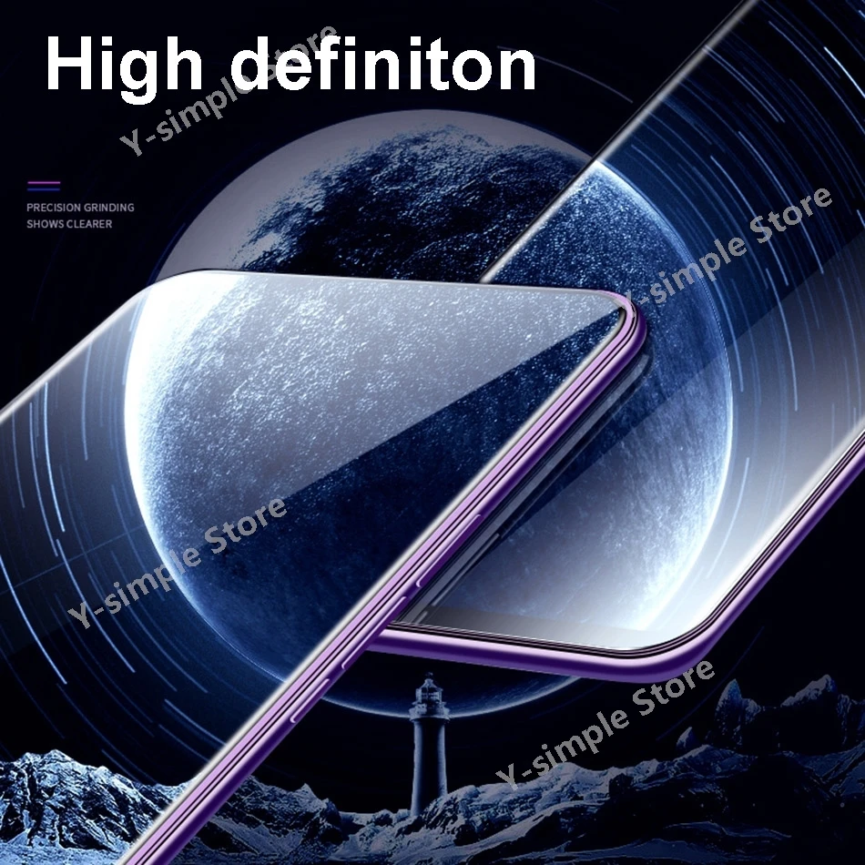 Premium Screen Protector & Soft Fiber Lens Film - 9H Anti-Scratch Glass