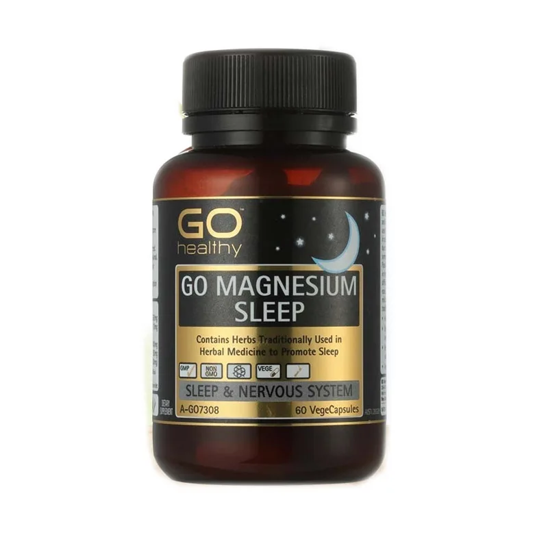 MagnesiumVegetarianSleepingCapsules60CapsulesEasytoSwallow