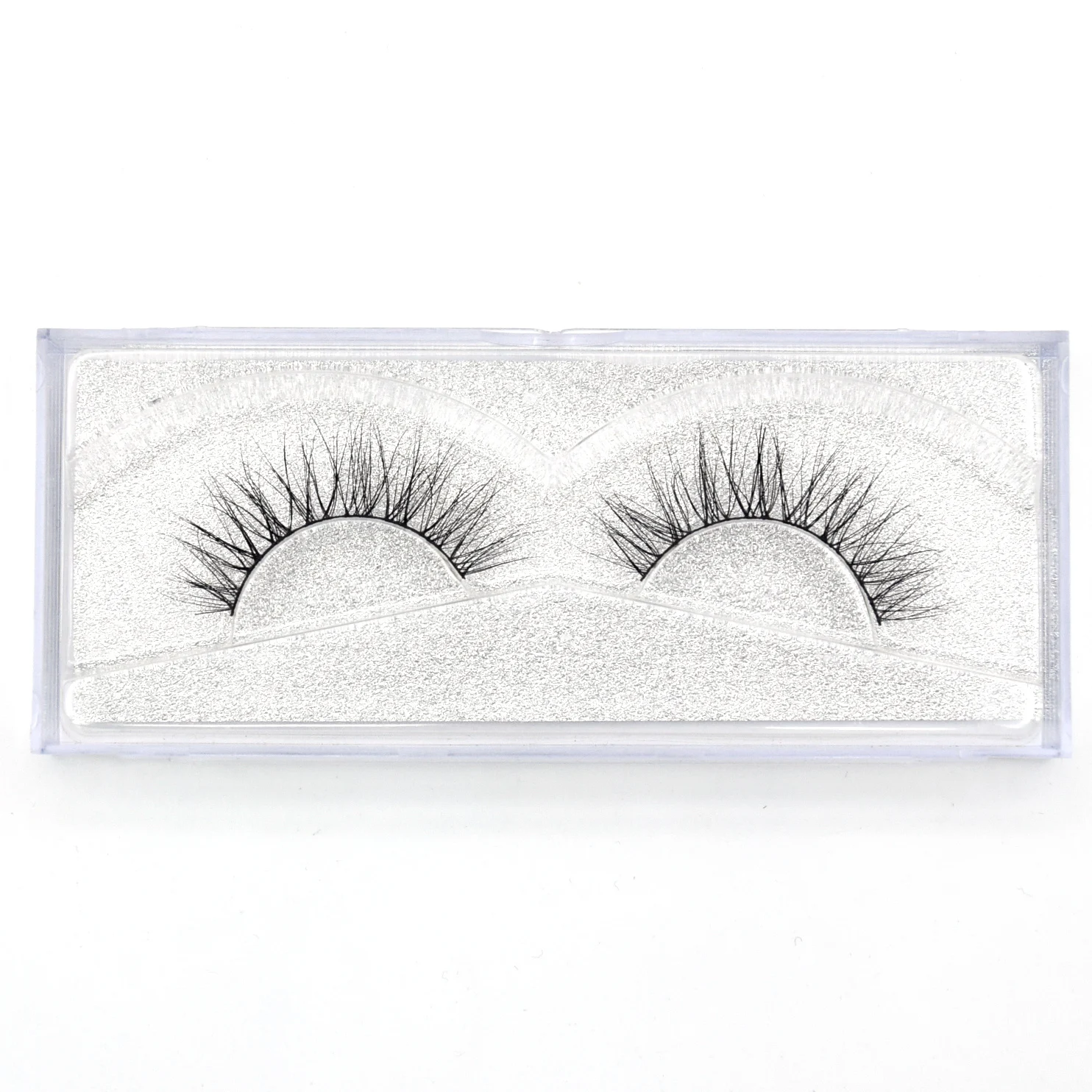 Visofree 3D Mink False Eyelashes 100% Handmade Natural Soft Fake Eyelash Make Up Eyelashes Extension Crisscross Eyelashes A20
