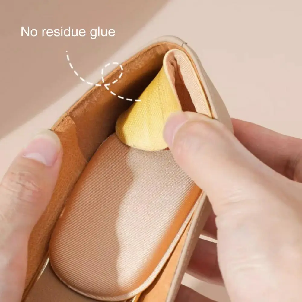 Shoe Insoles 1 Pair Heel Adjustment Pad Shock-Absorbing Comfortable Insole Shoe Size Adjustment High Heel Shoe Adapter for Various Types
