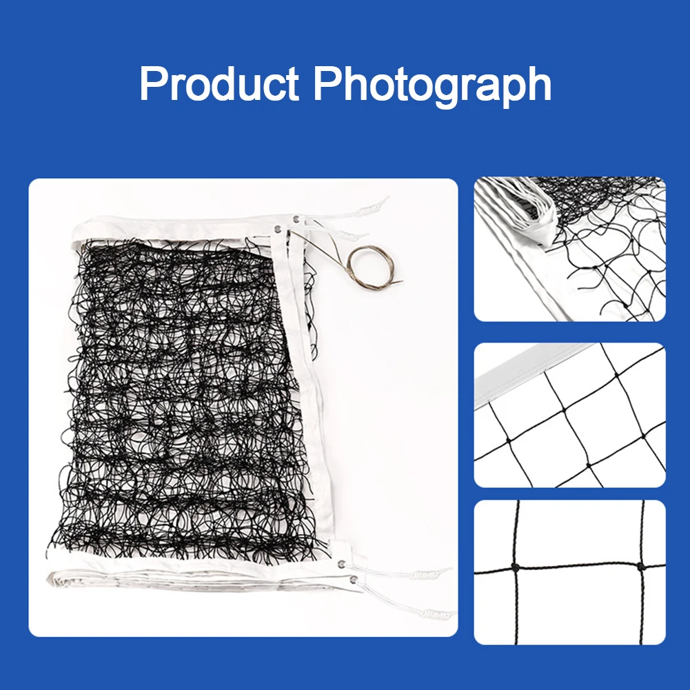 Volleyball Net Tear-Resistant Frame Heavy Duty Volleyball Net Professional for Backyard Pool Schoolyard Beach