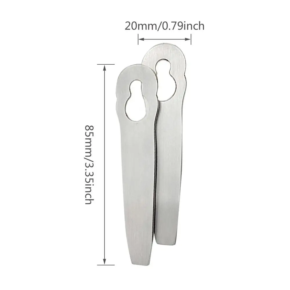 6pcs Brush Cutter Metal Blade For Polycut Lawn Mower Electric Cordless Grass Trimmer Strimmer Cutter Blade Garden Park side