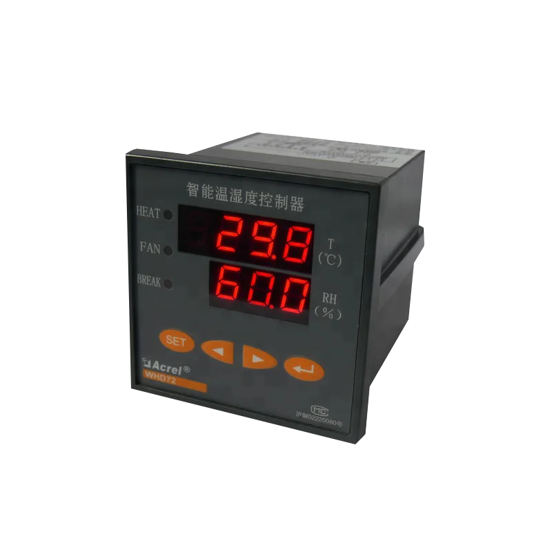 

temp and humidity monitors and control meter with rs485 / fault alarms WHD72-11/C