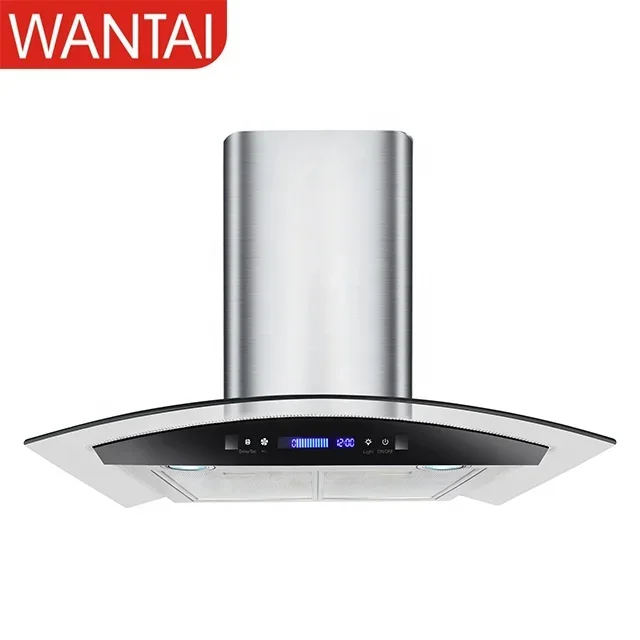 Automatic Cleaning Extractor Fan Stainless Kitchen Exhaust Range Hood