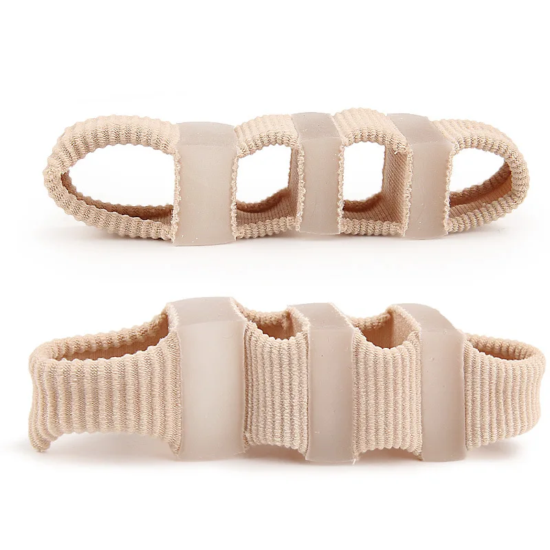 Toe Separators 1Pcs Silicone Toe Separator Hallux Valgus Corrector Spacer Spreader Finger Corrector Thumb Bunion Straightener Foot Care Tool